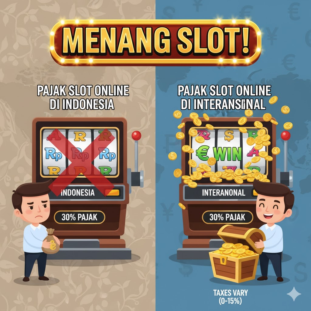 Pajak Slot Online di Indonesia vs Internasional